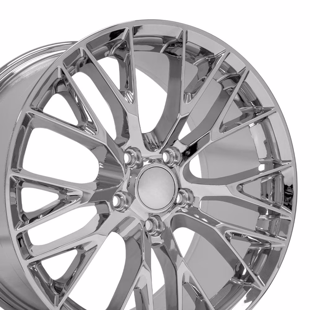Oe Wheels 19" Replica CV22 fits Chevrolet Corvette C7 Z06 19x10 Chrome 19x10 Wheel