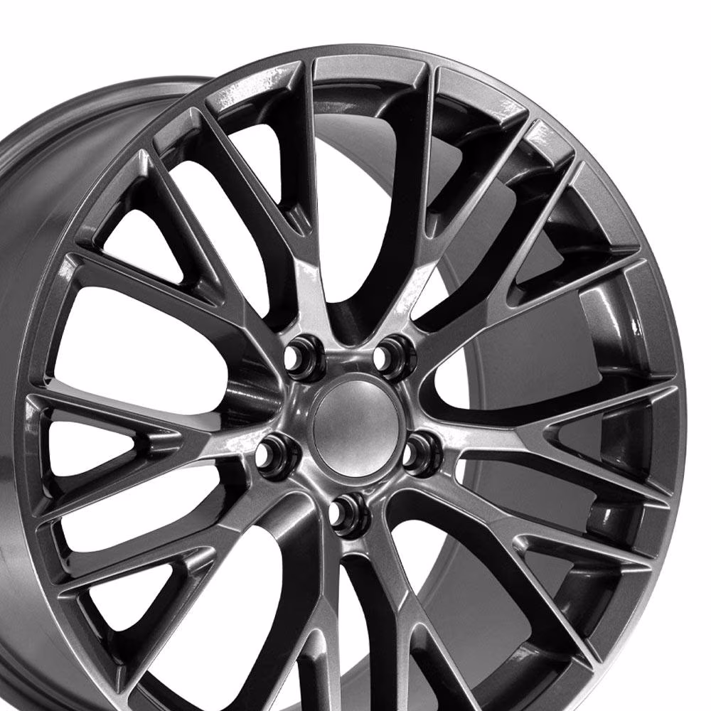 Oe Wheels 19" Replica CV22 fits Chevrolet Corvette C7 Z06 19x10 Gunmetal 19x10 Wheel