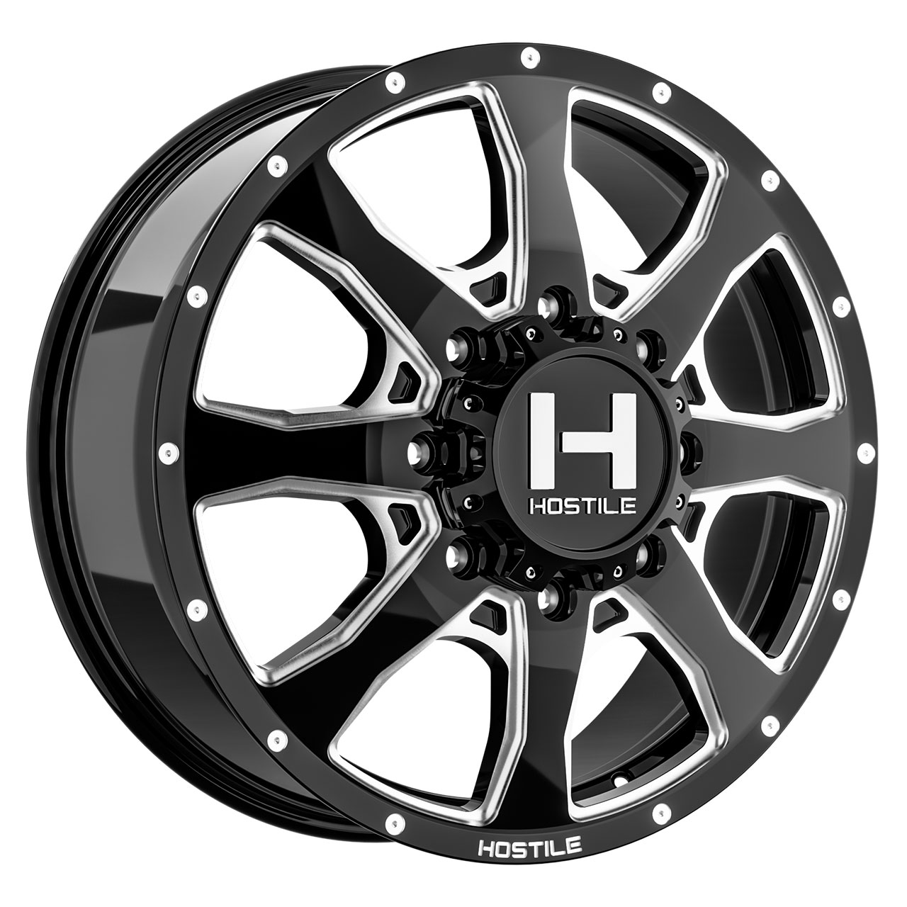 Hostile H403 Kodiak-F 20X8.25 Wheel