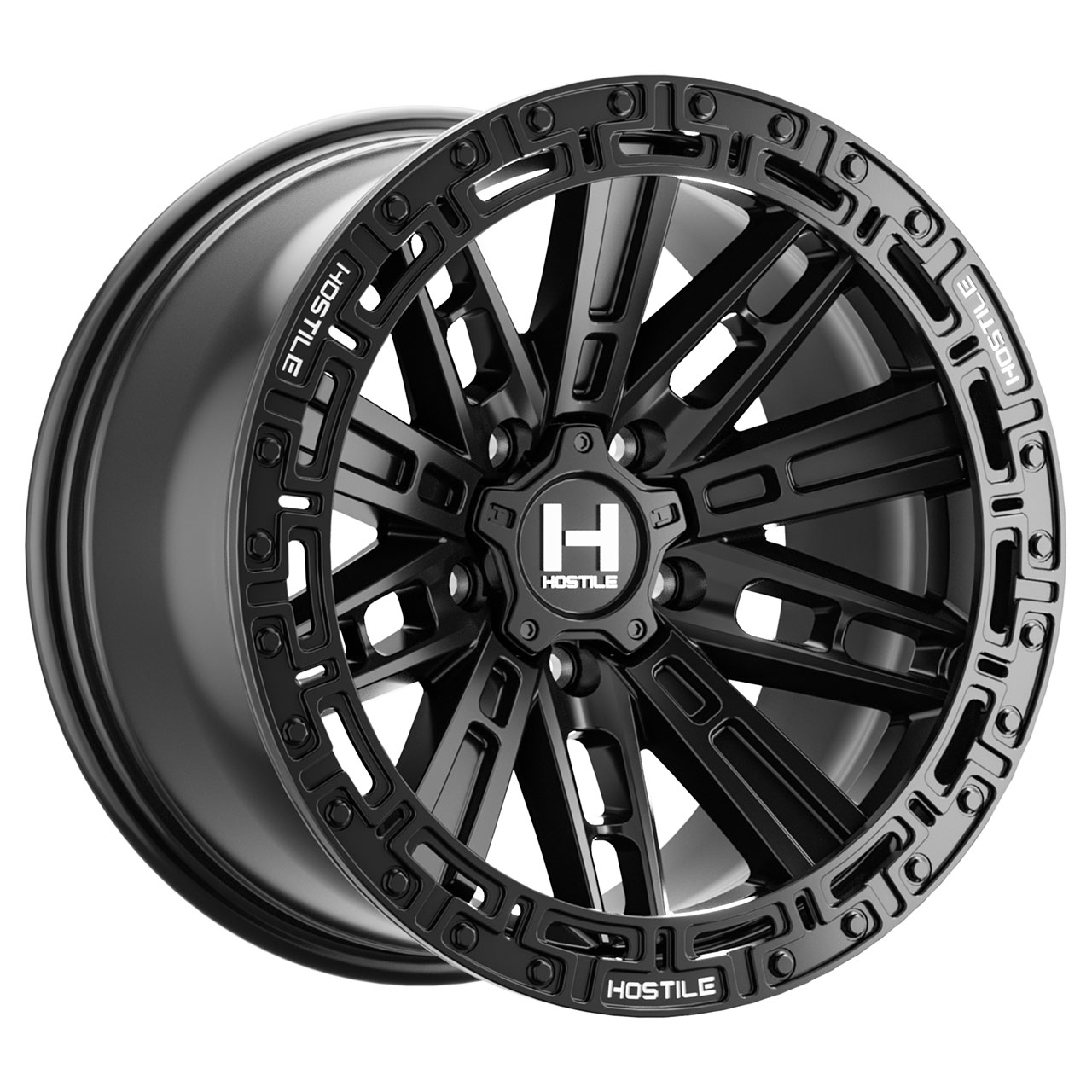 Hostile H129 Mojave-5 17X9 Wheel