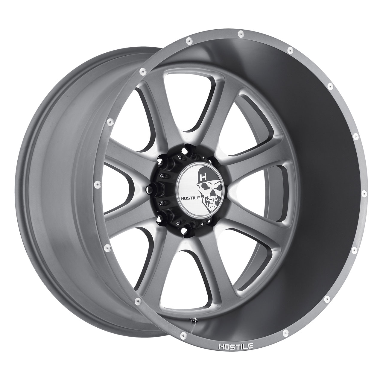 Hostile H105 Exile-8 20X12 Wheel
