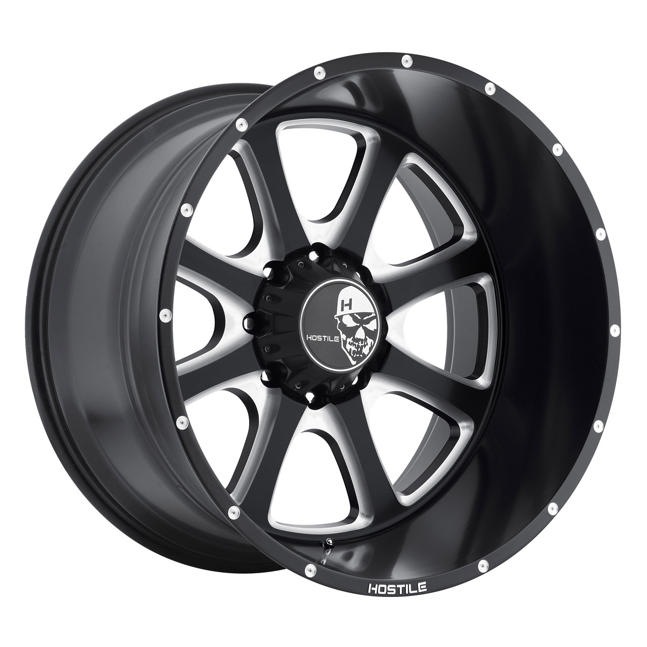 Hostile H105 Exile-8 20X12 Wheel