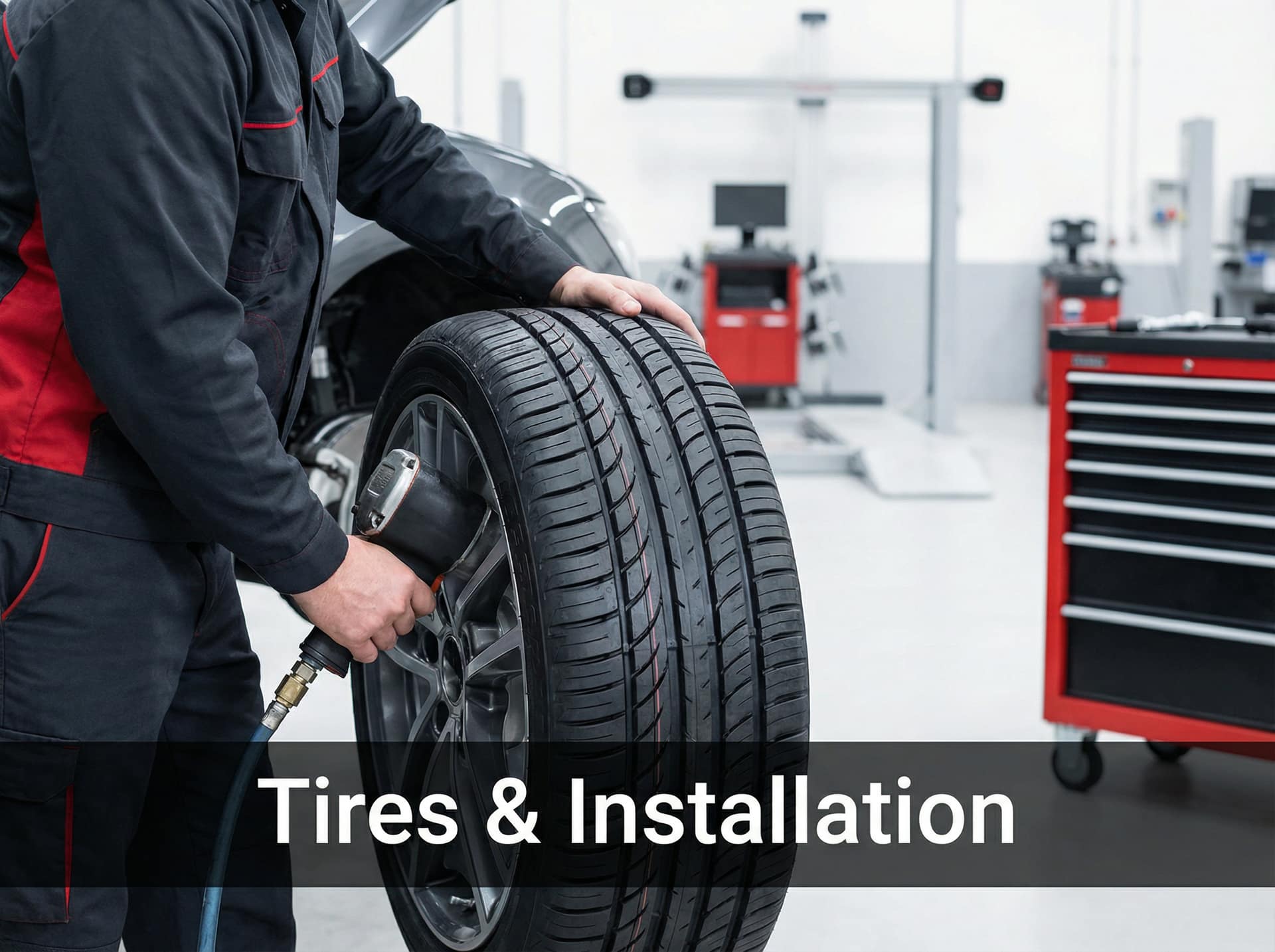 Low rolling resistance tires with silica-compound tread displayed at Limitless Tire