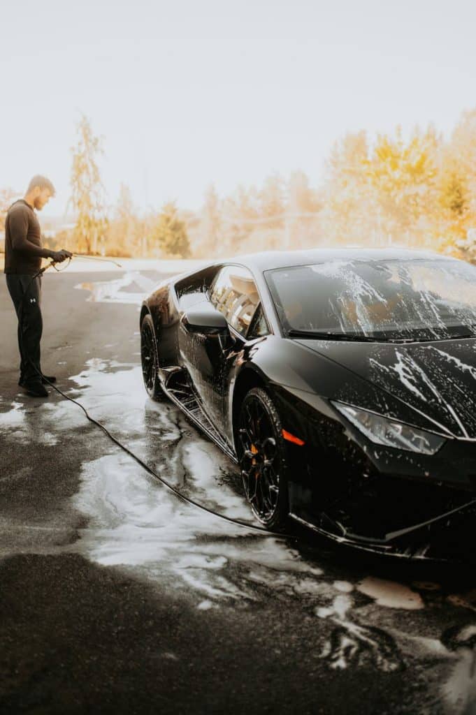 cleaning alloy wheels