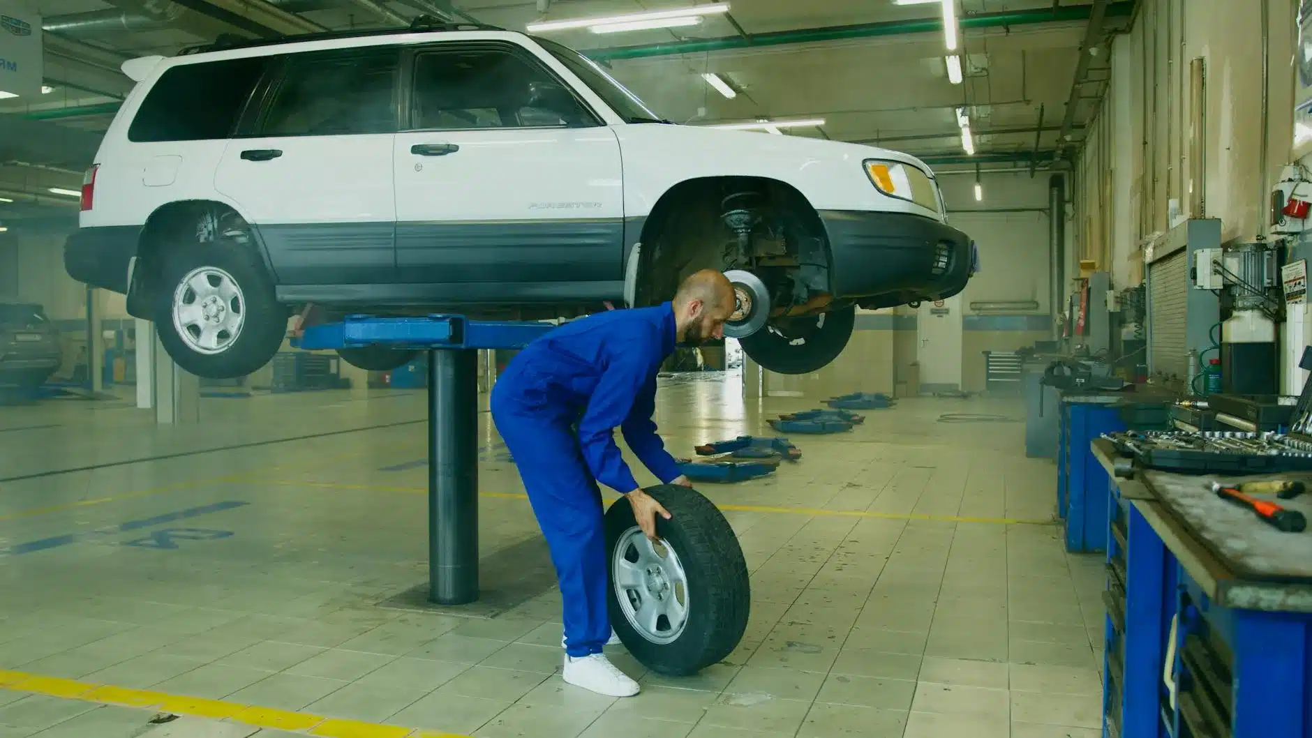 tire repair shop