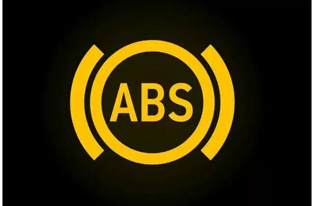 ABS warning light