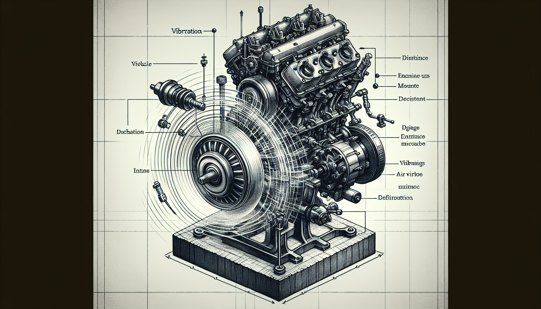 engine mount vibration