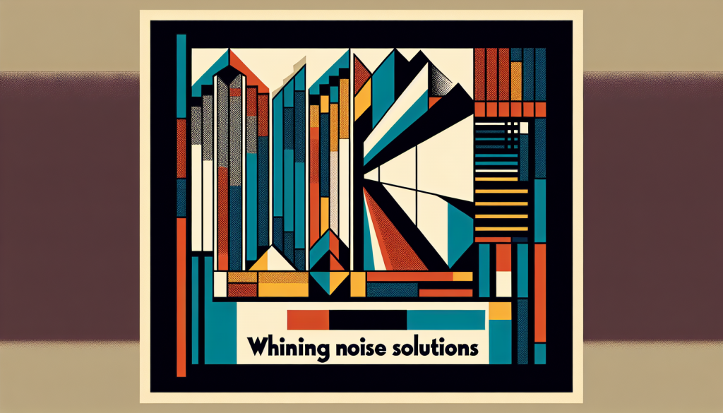 whining noise solutions