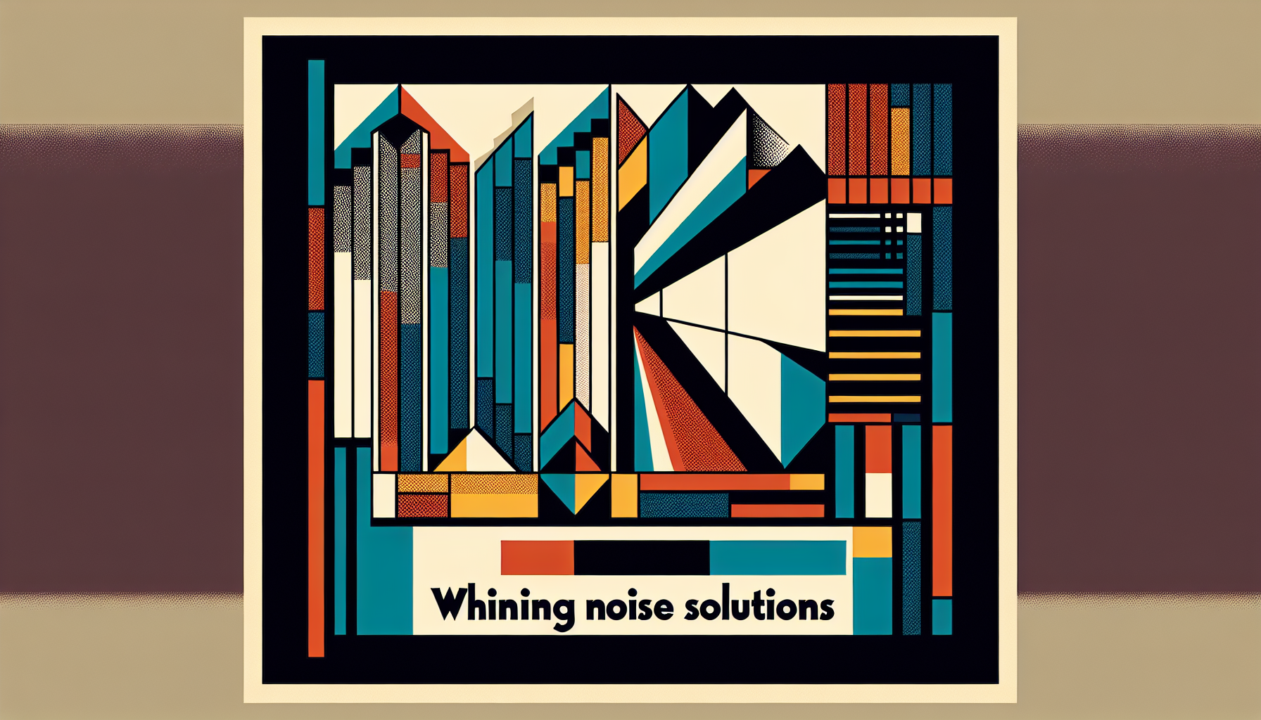 whining noise solutions