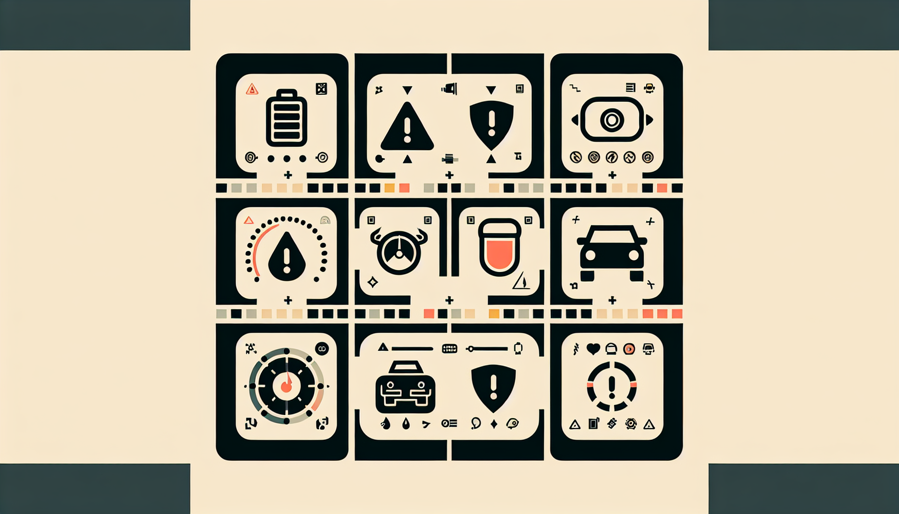 hybrid vehicle warning lights symbols