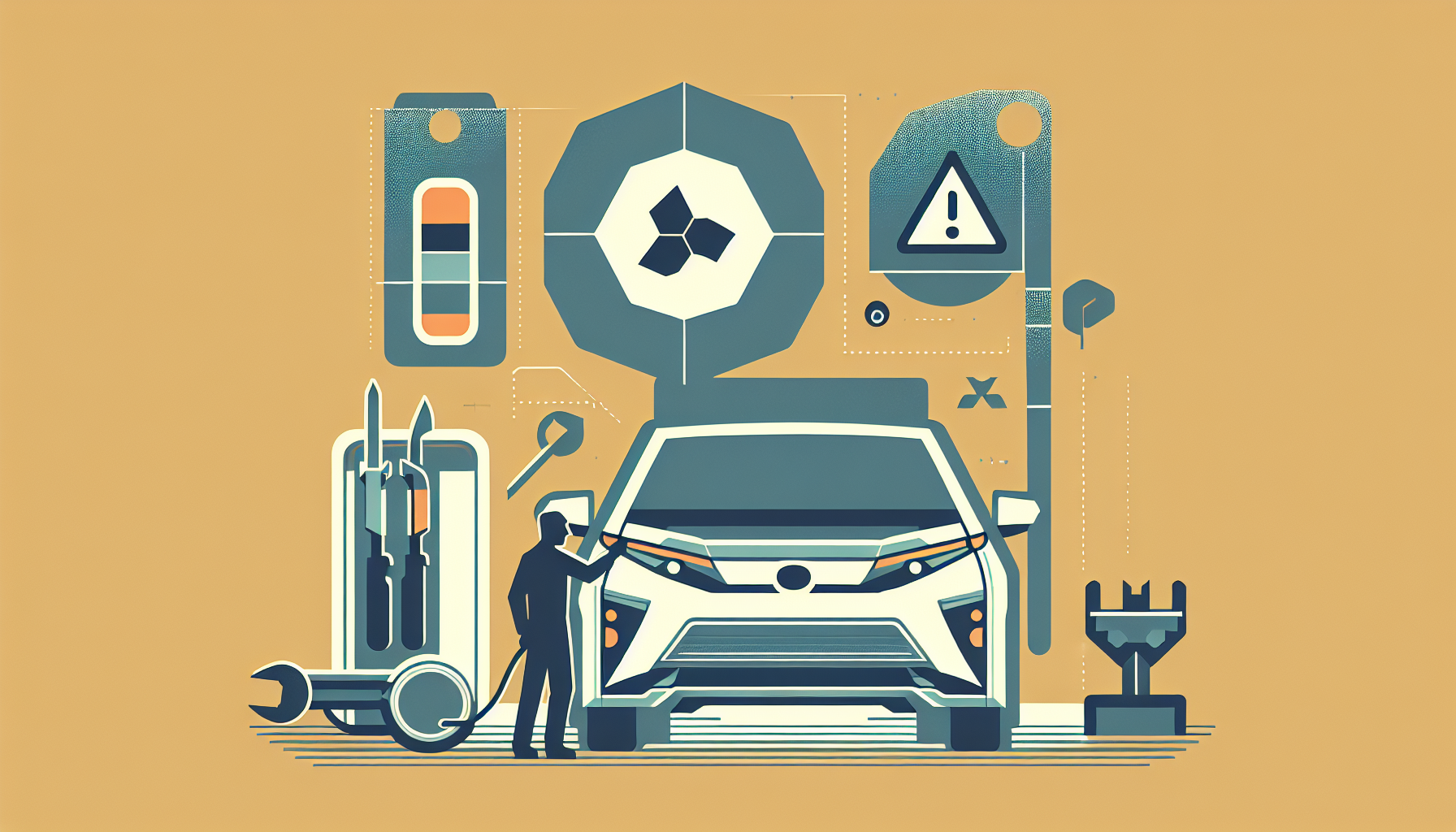 hybrid vehicle warning lights repair