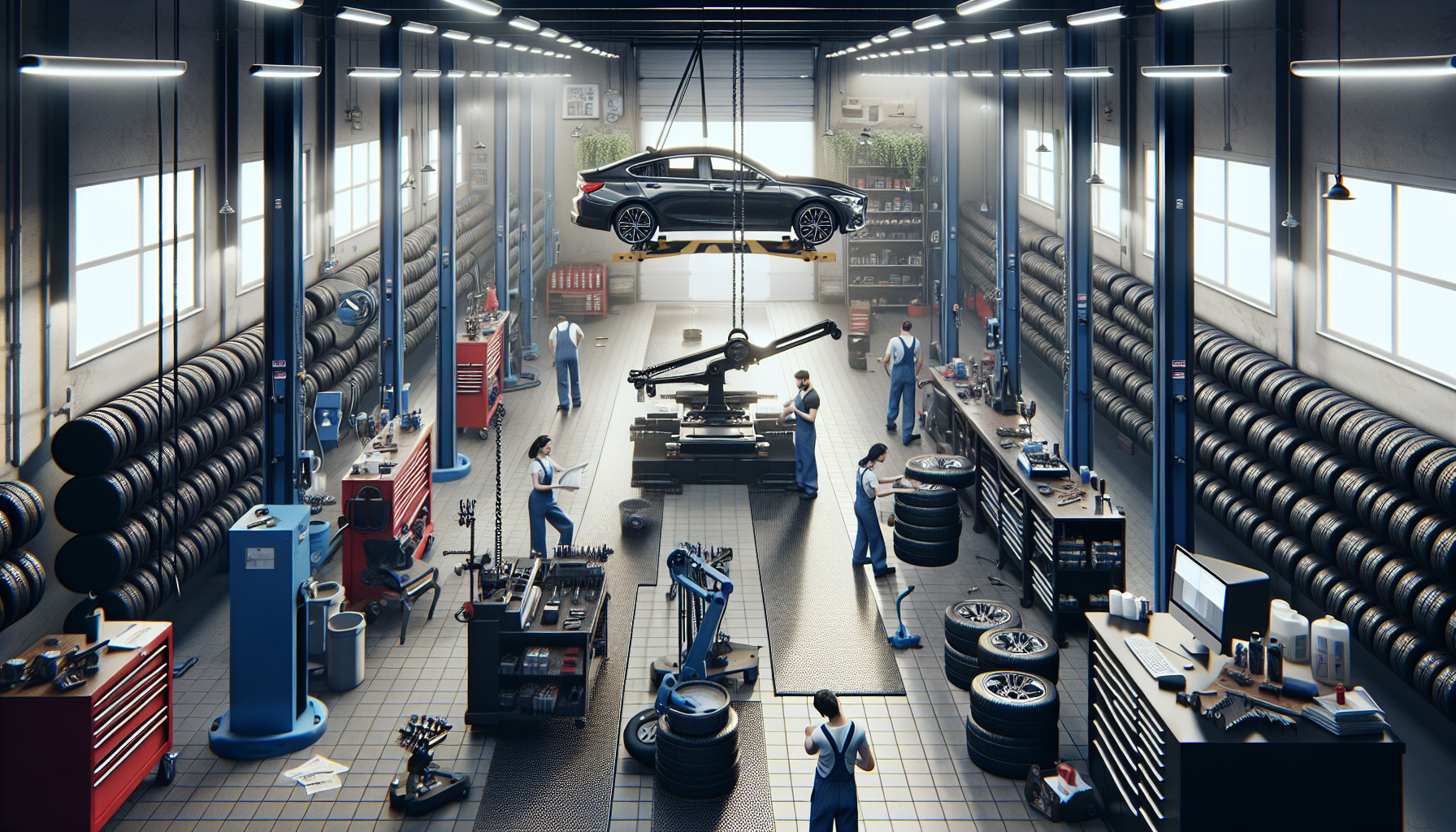 suspension alignment shop