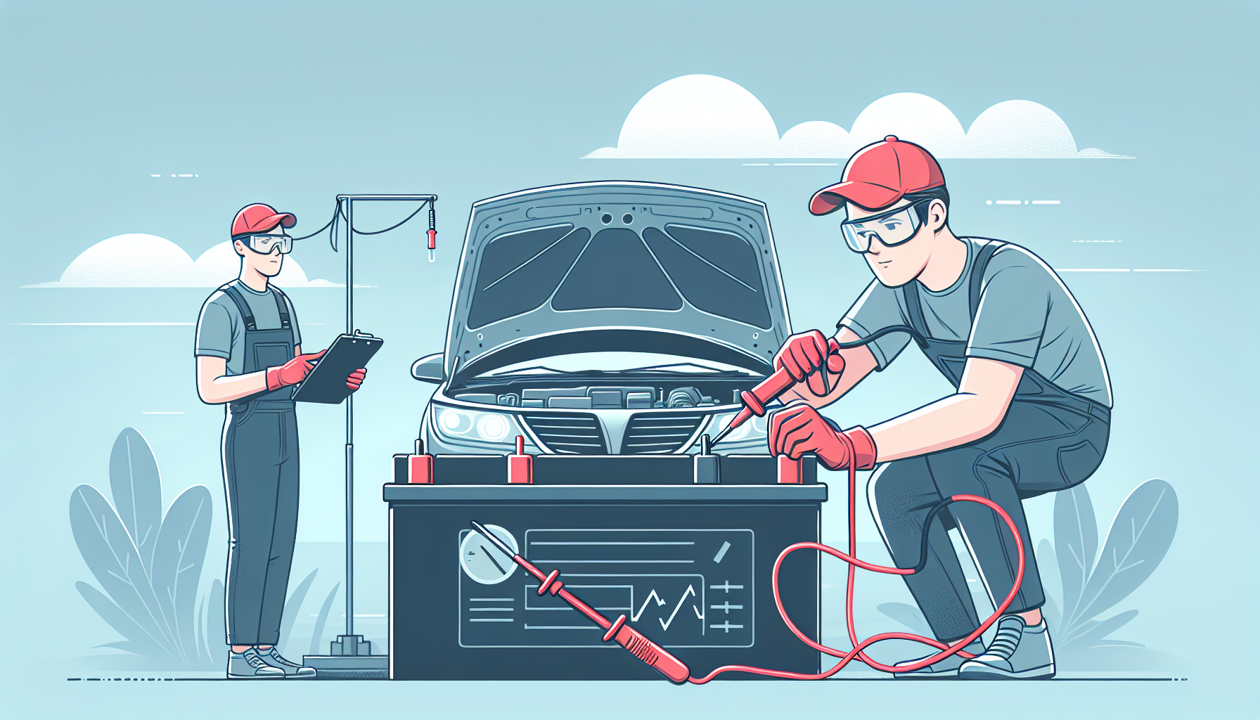 how to test a car battery