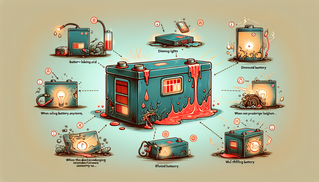 signs of a failing battery