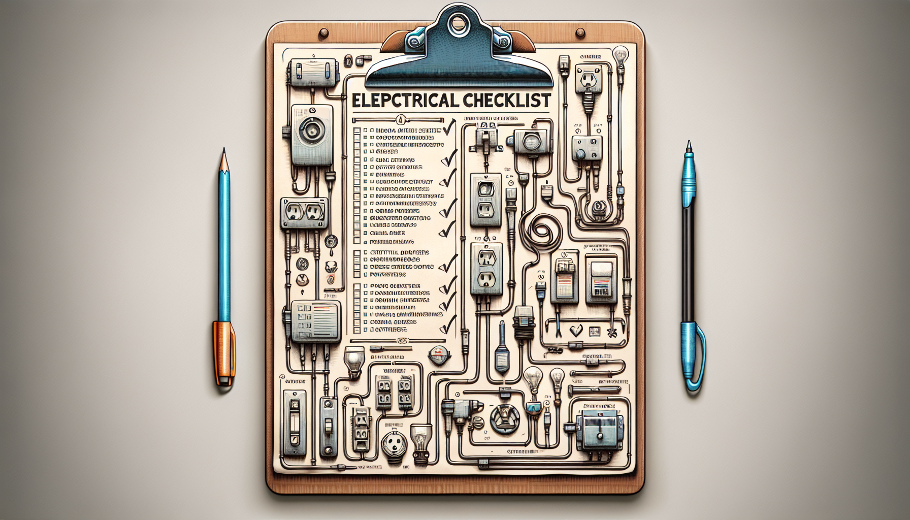 electrical system inspection checklist