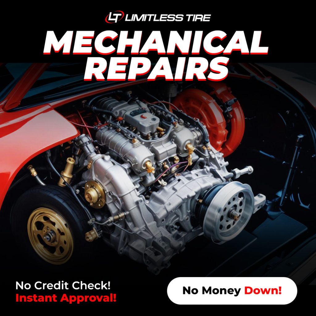 Mechanical Repairs Available with No Money Down Financing at Limitless Tire.