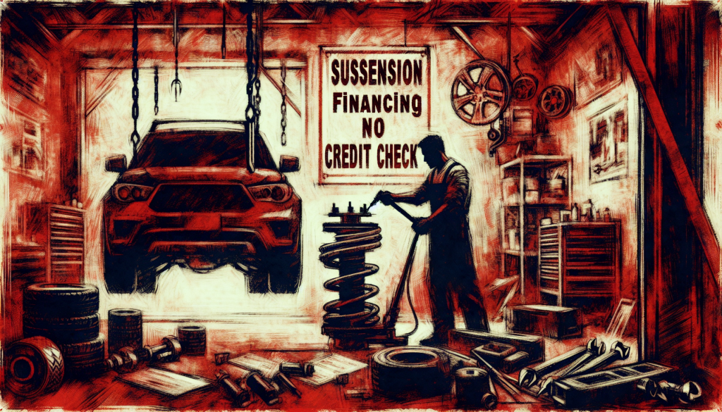 suspension repair financing no credit check