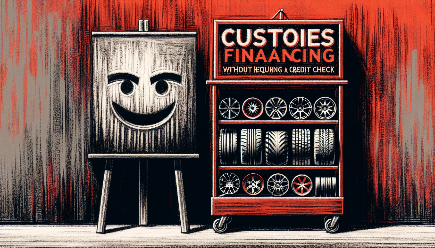 custom wheels financing no credit check